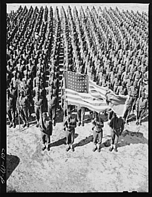 Fort Bragg North Carolina 41st Engineers Parade Ground Soldiers 1910s