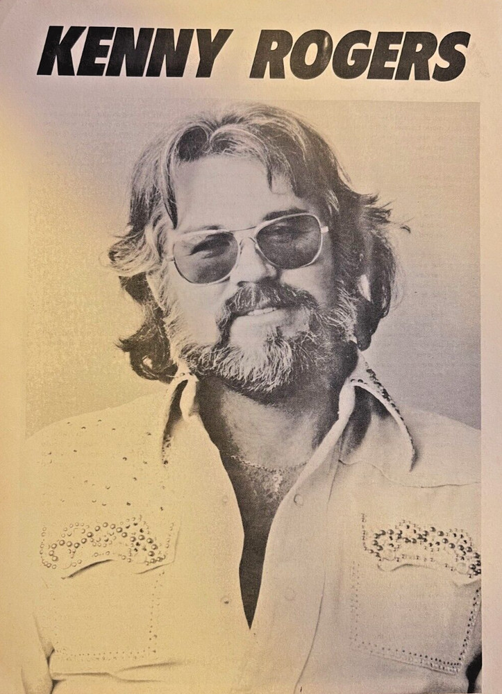 1977 Country Singer Kenny Rogers