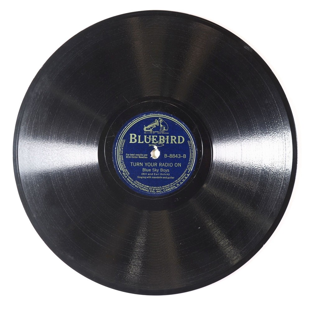 Prewar C&W 78 - Blue Sky Boys - Turn Your Radio On - Bluebird B-8843