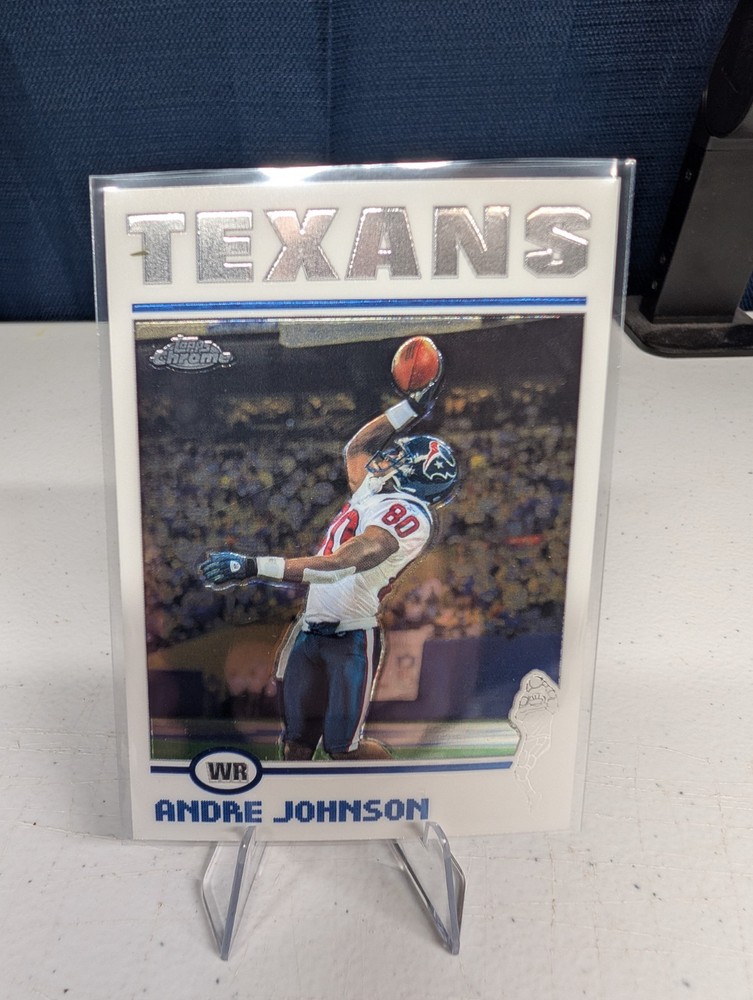 2004 Topps Chrome - Andre Johnson #27 - Houston Texans