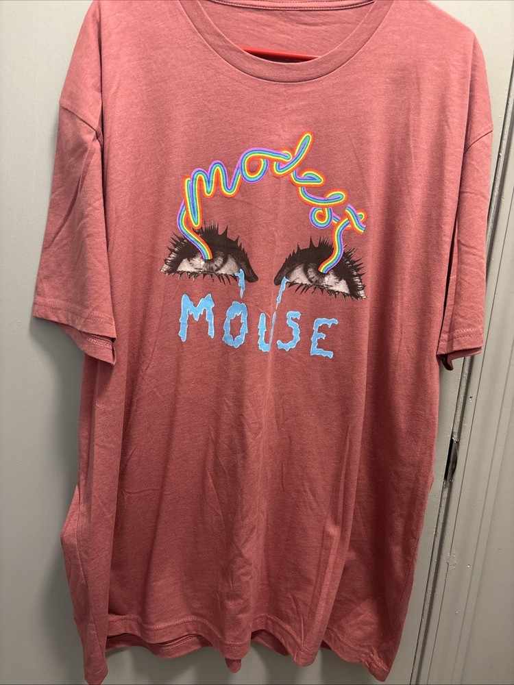 Modest Mouse “Eyes” Maroon T-Shirt (Size: XL) - Bought At The Actual Concert