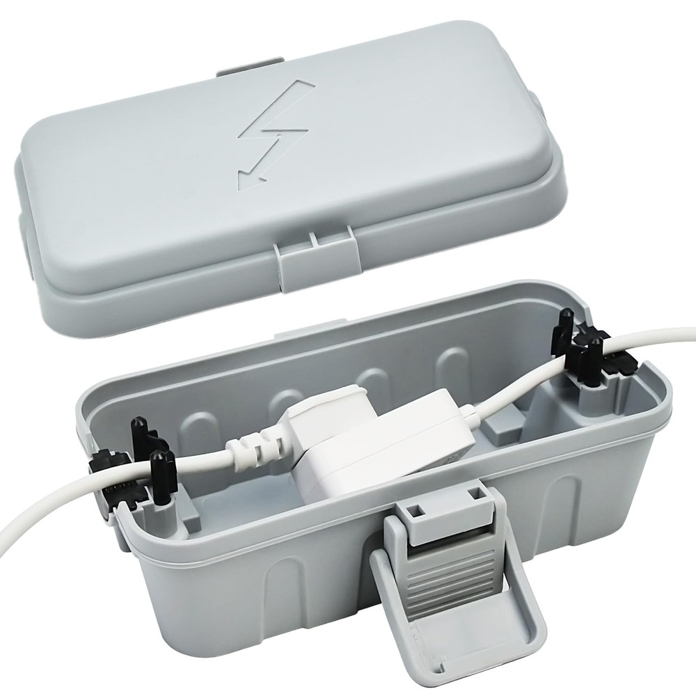 Small Weatherproof Electrical Connection Box(Inner 5.5 x 3 x 2.2inch),Outdoor...