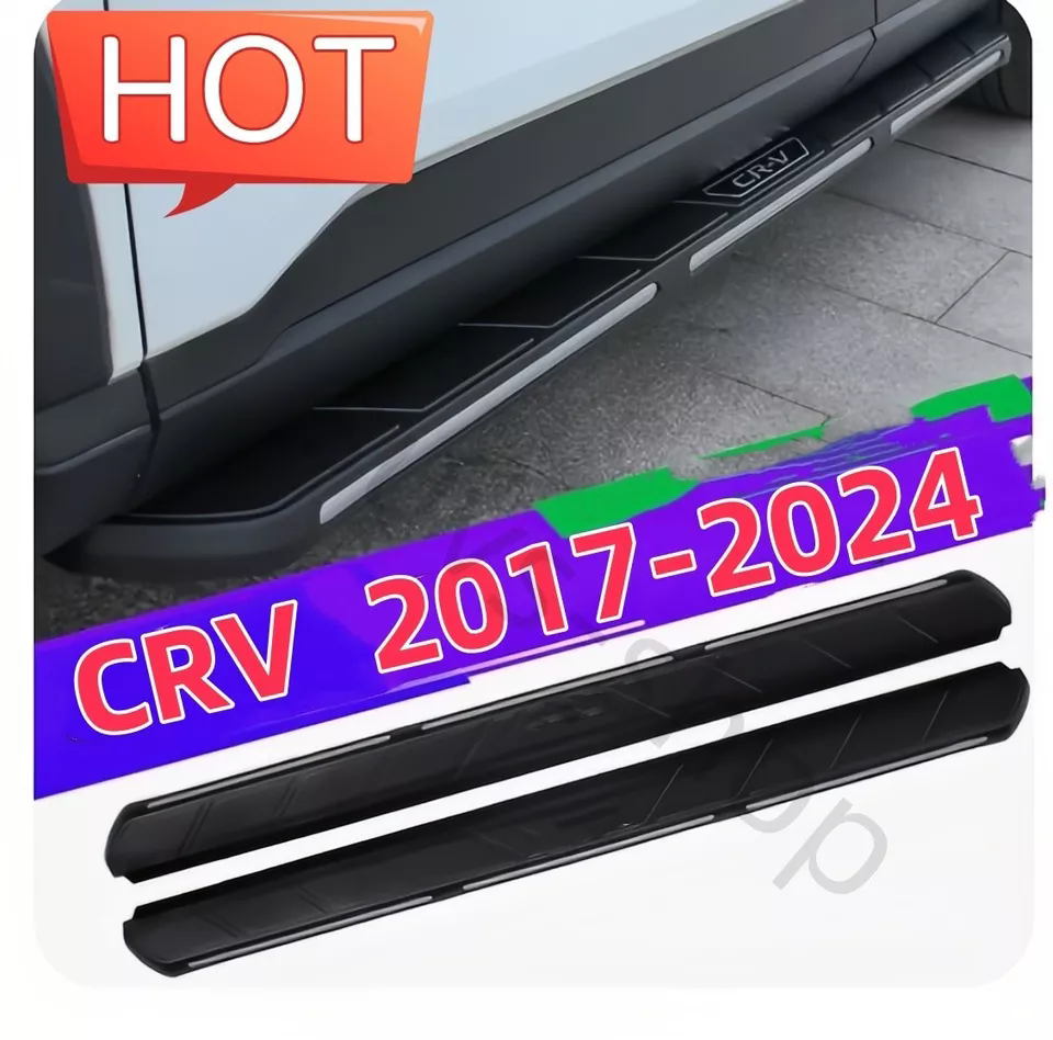 fit for HONDA CRV CR-V 2017-2025 running board side step Nerf bar Step Bars #2