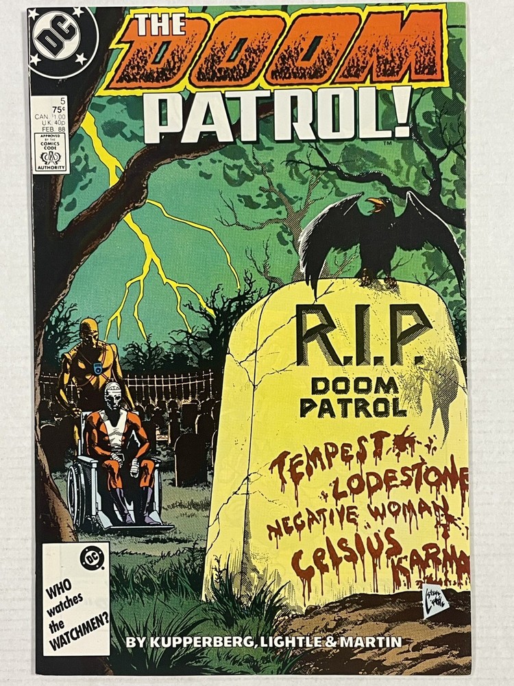Doom Patrol #5 (DC Comics February 1988)