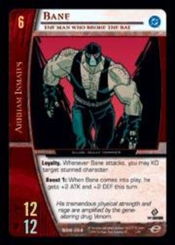 VS System: Bane, The Man Who Broke the Bat [Played] VS: DC Origins TCG CCG Class