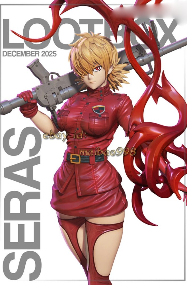 3D Print Seras Victoria Garage Kit Figure Model Kit Unpainted Unassembled GK