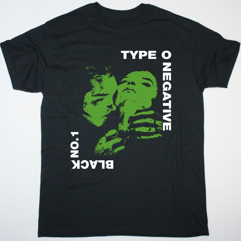 Vtg TYPE O NEGATIVE BLACK NO 1 Cotton Black For Men All Size Shirt