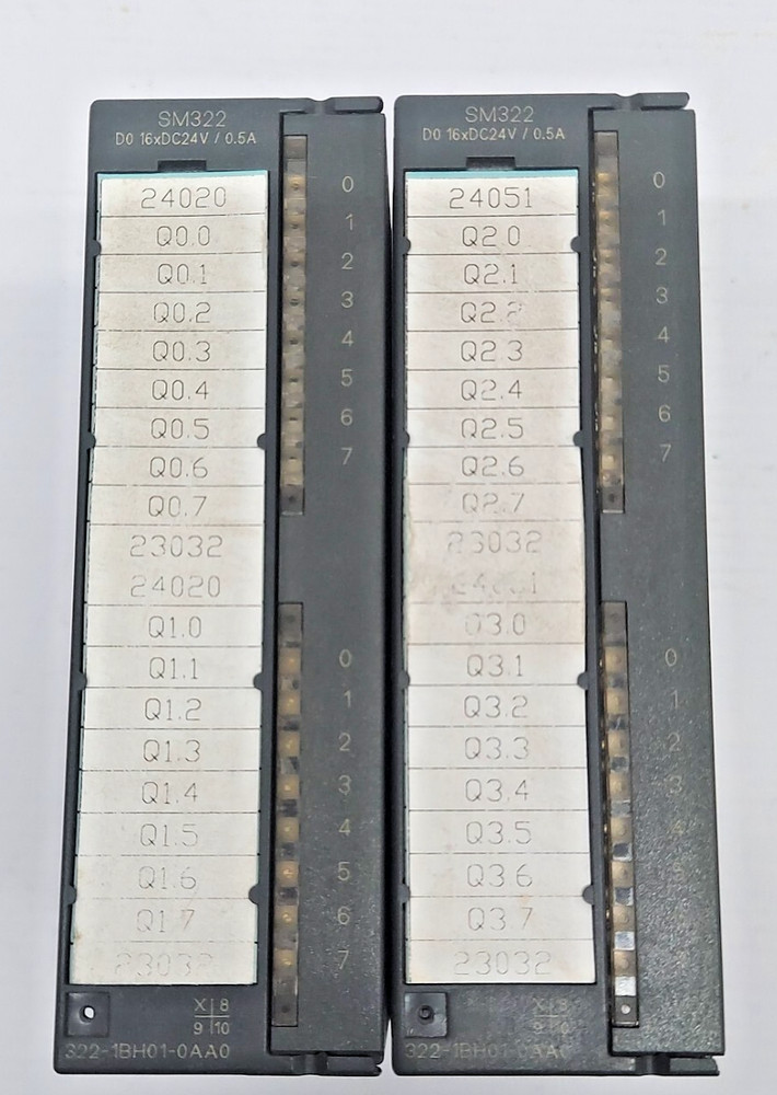 2PC SIEMENS 6ES7 322-1BH01-0AA0 S7 Digital Input Module 6ES73221BH010AA0 GERMANY