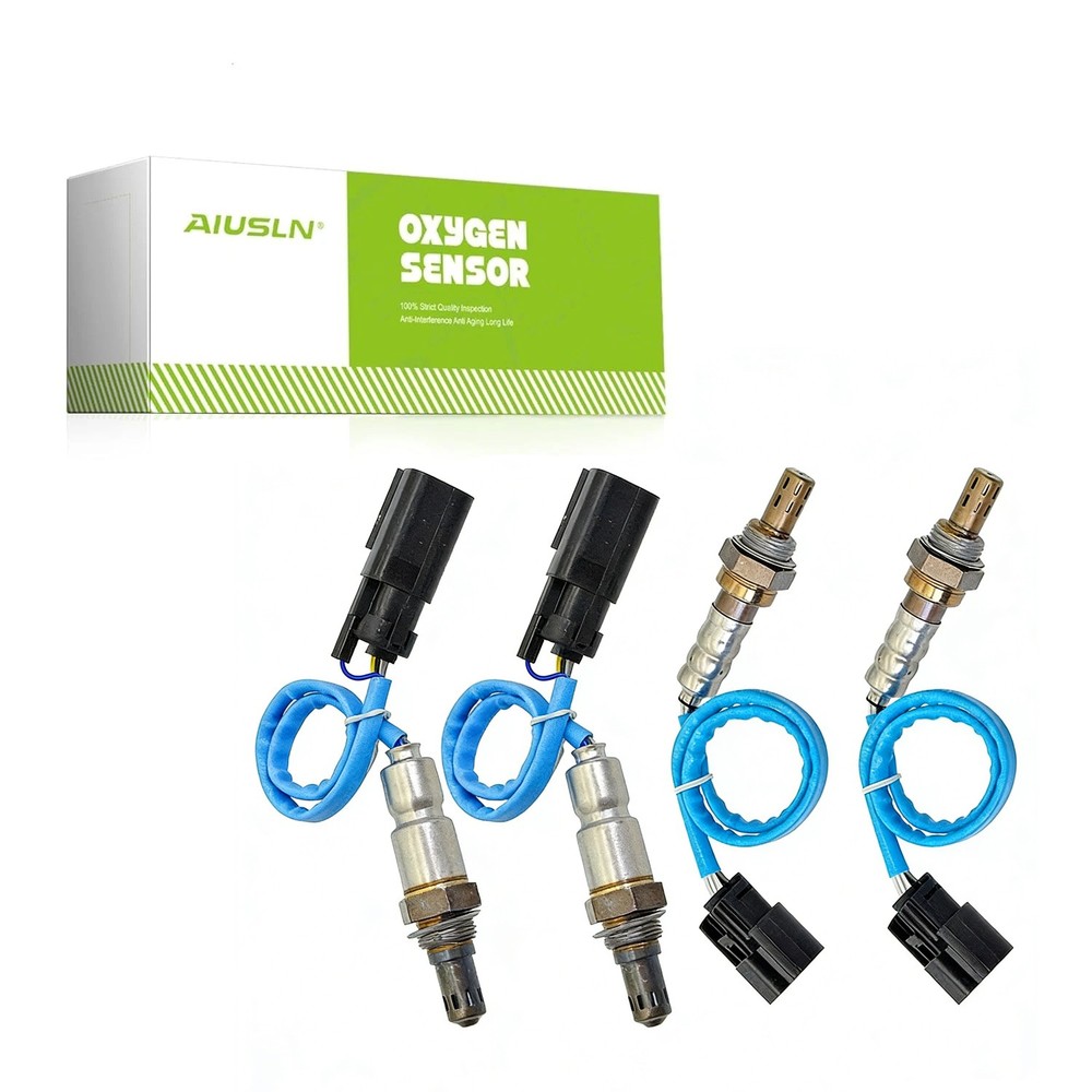 4Pcs Oxygen Sensor Up&Downstream For Ford Edge 2011-2014 Explorer 2011-2012 3.5L