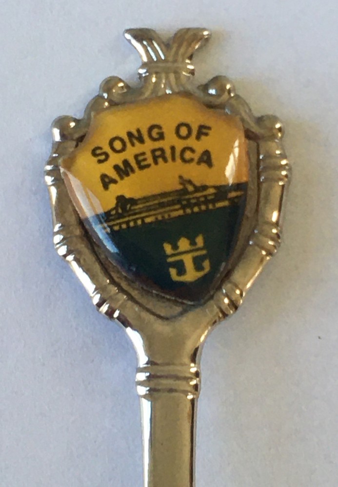 Song Of America Cruise Ship Vintage Souvenir Spoon Collectible