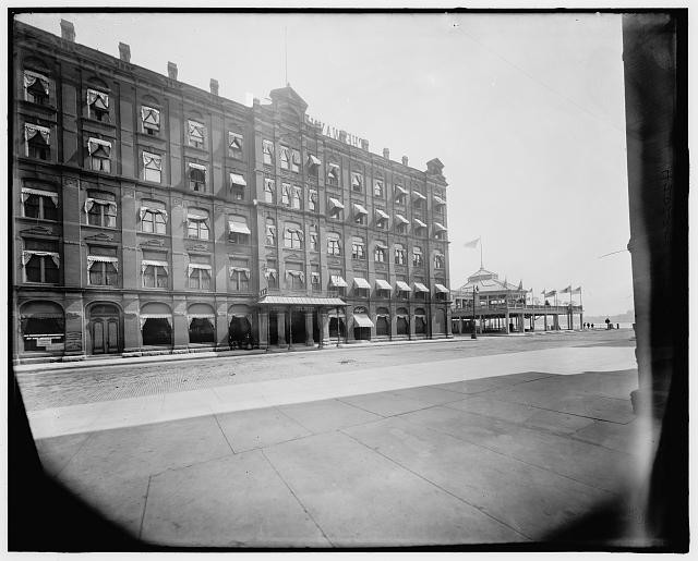 Photo:Detroit Mich Wayne Hotel Pavilion 1900s Boardwalk Hotel