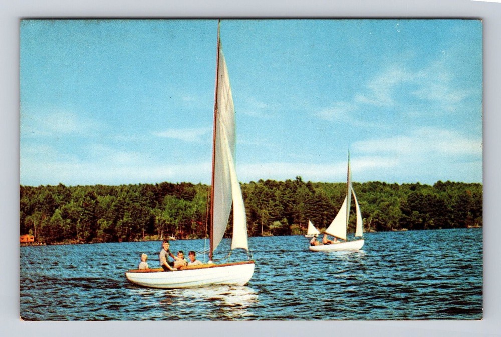 Presque Isle State Park PA-Pennsylvania, Lake Erie, Antique Vintage Postcard