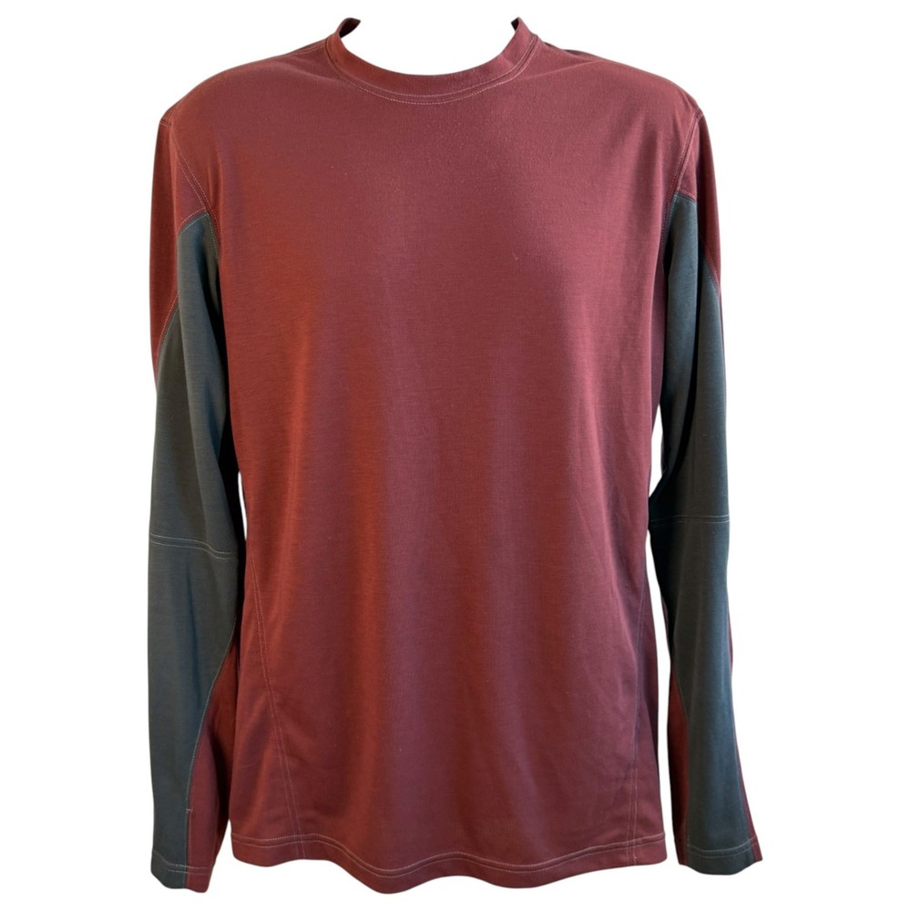 Kuhl Mens Long Sleeve Aerosoft Base Layer Shirt Size XL Outdoors Hiking Camping