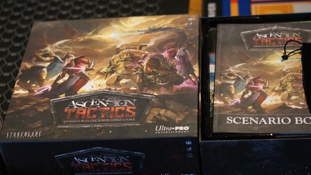 Ascension Tactics Board Game | Miniatures Deckbuilding Game