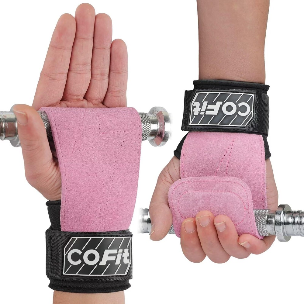 COFIT Wrist Straps for Weightlifting, Workout Wrist Wraps with Dual-Layer Oxf...