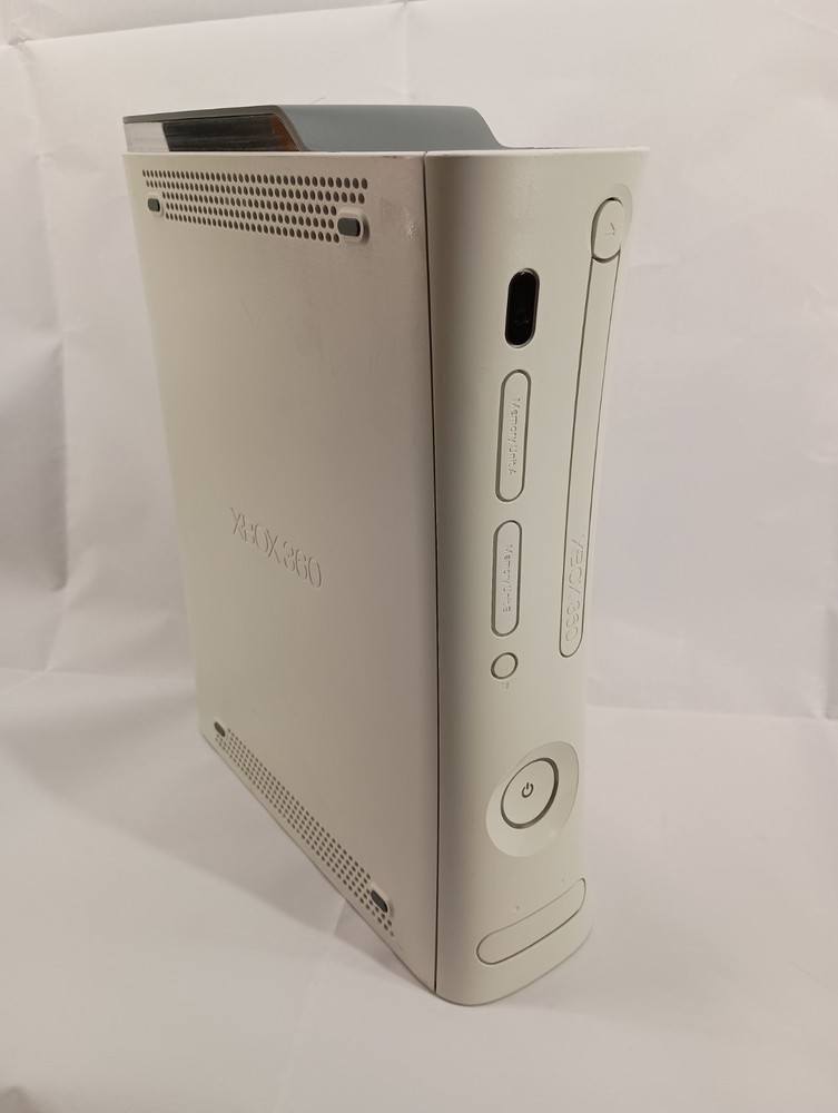 Microsoft Xbox 360  White Console + Hard Drive Parts or Repair RED RING OF DEATH