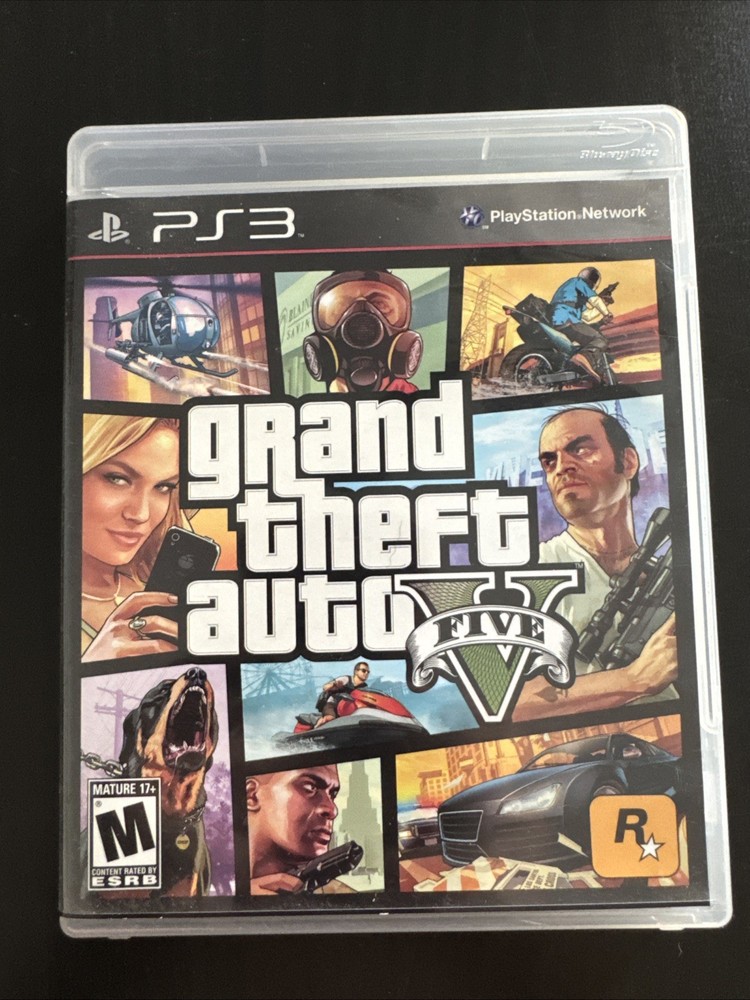 Grand Theft Auto v Standard Edition for Sony PlayStation 3 Rockstar Games