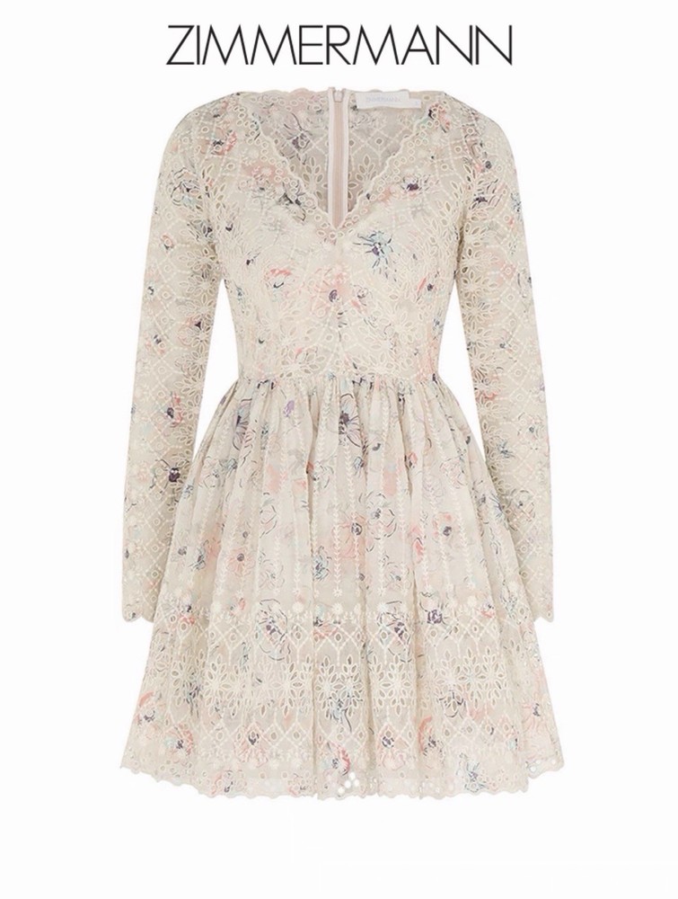 ZIMMERMANN Halliday Mini Dress Size 2