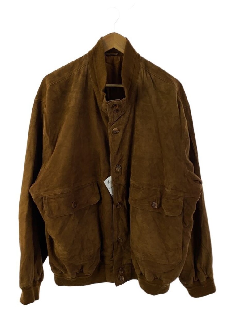 Leather Jacket Blouson/-/Suede/Brw 3502