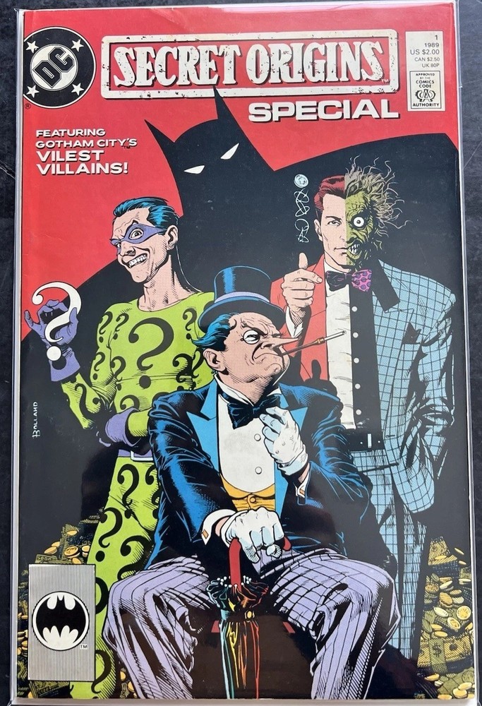 Secret Origins Special #1 Penguin Riddler Two Face Batman-VF/NM DC MINT