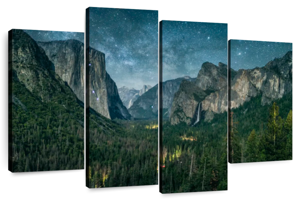 Yosemite Stunning Stars Wall Art