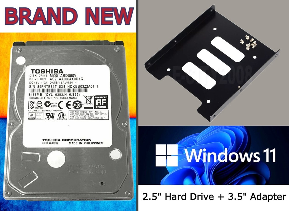 NEW! 500GB 3.5