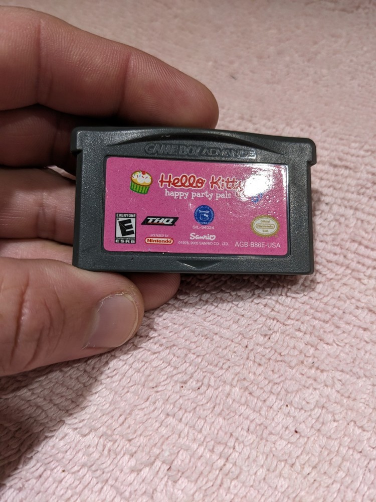 Hello Kitty Happy Party Pals (Game Boy Advance GBA) CARTRIDGE ONLY