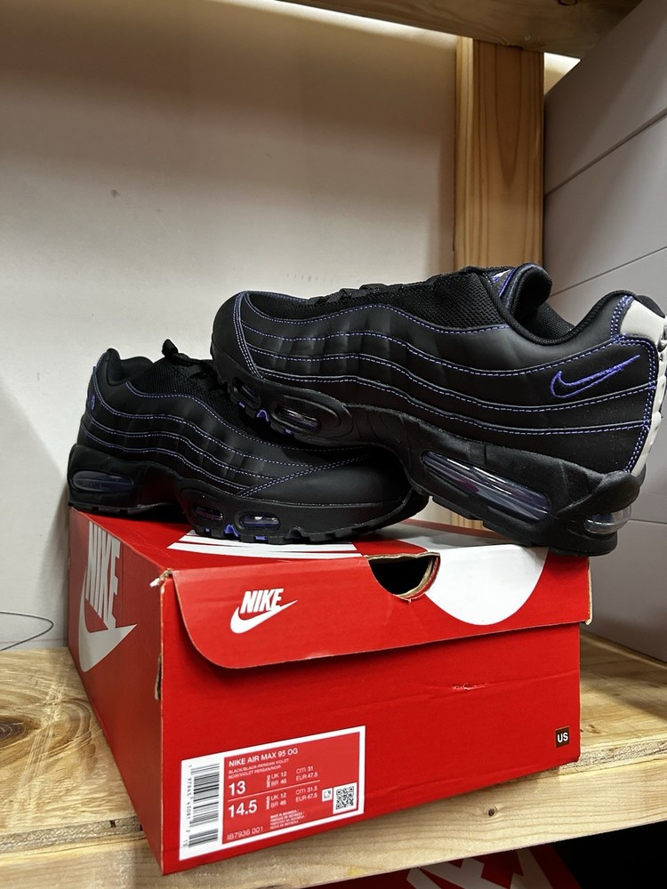 Size 13 - Nike Air Max 95 OG Black Persian Violet