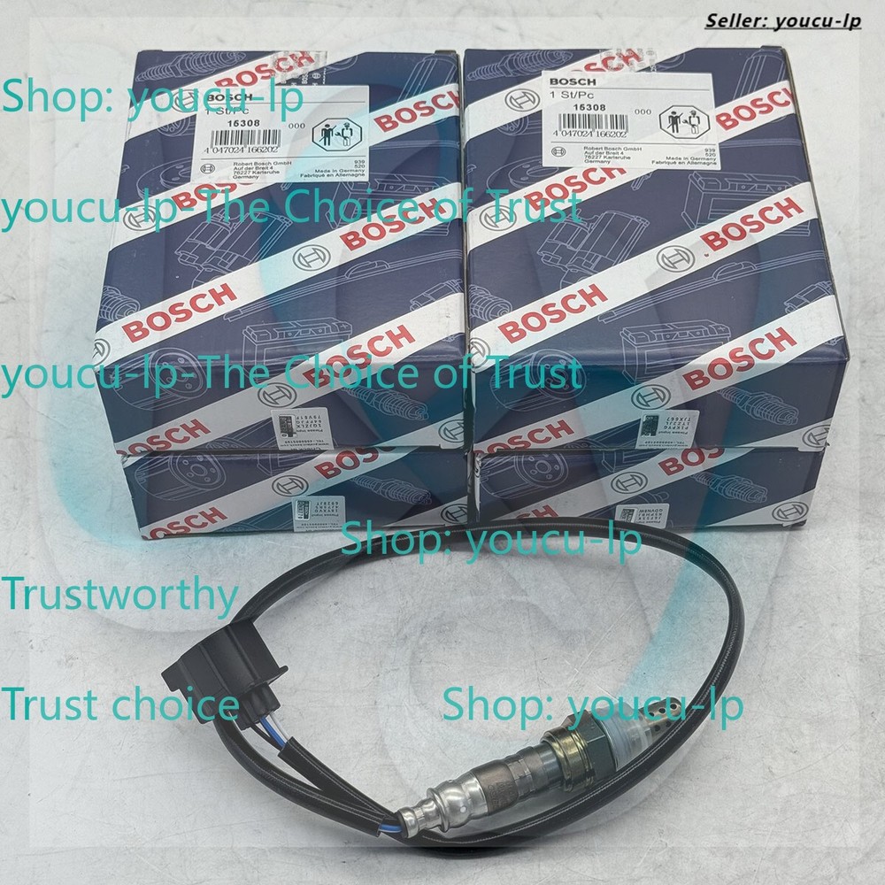 SET 4 BOSCH Oxygen Sensor for 04-18 Grand Cherokee 3.6L 3.7L 4.7L 5.7L 6.4L