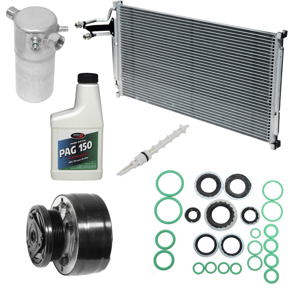 A/C Compressor Kit with Condenser for 94-95 Chevy S10 4.3L V6