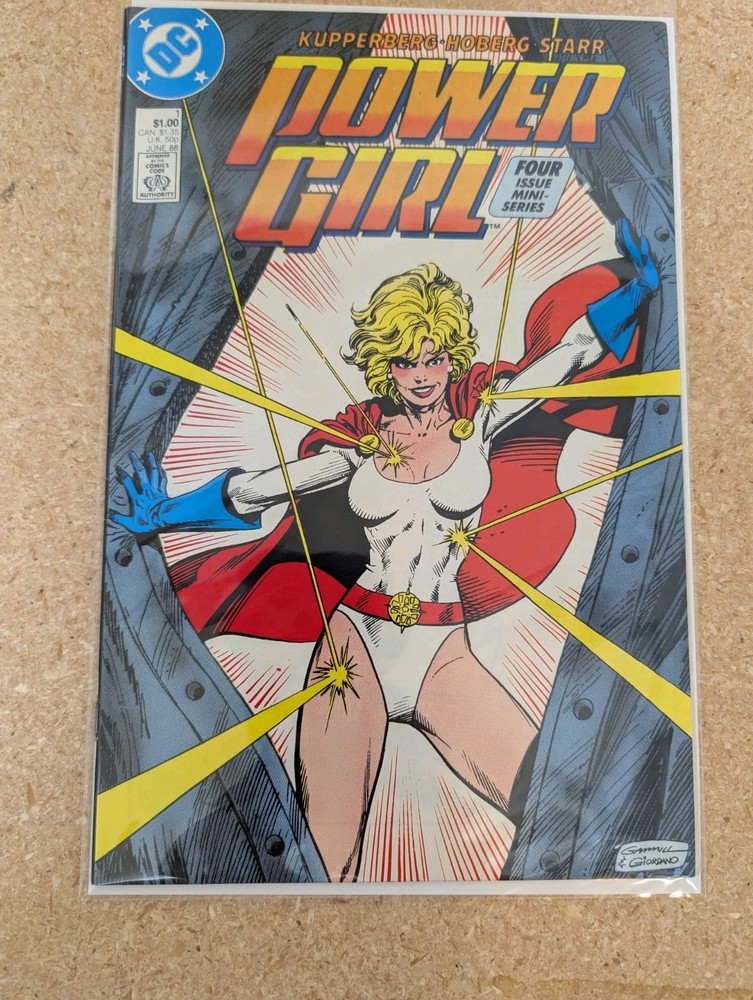 POWER GIRL #1 (DC, 1988) VF/NM Paul Kupperberg