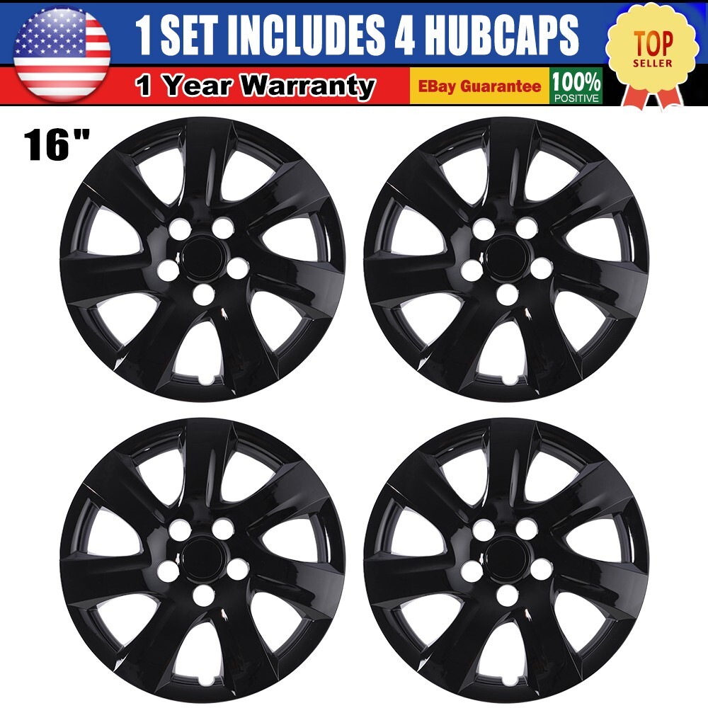 16'' Wheel Covers Full Rim Truck Hubcaps For 2007-2011 Toyota Camry set of 4