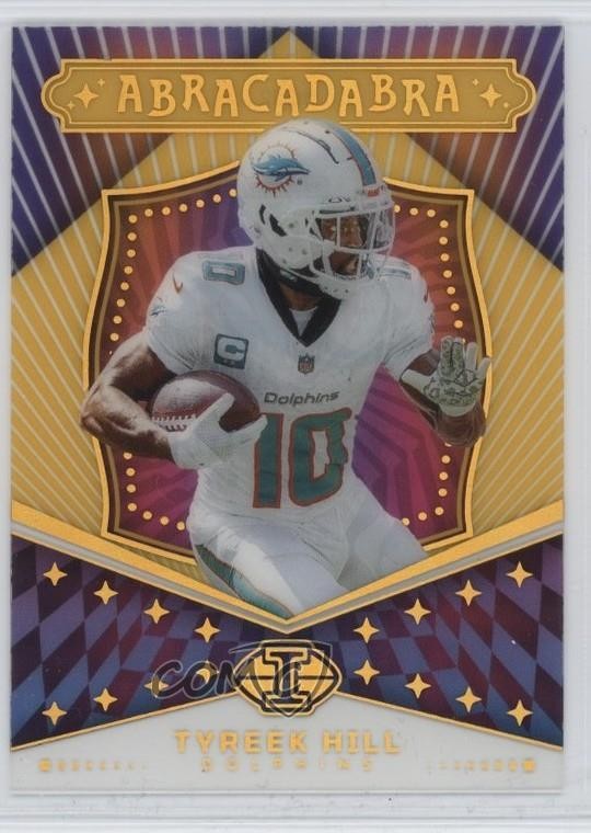 2024 Panini Illusions - Abracadabra Tyreek Hill #12 Gold /25-image