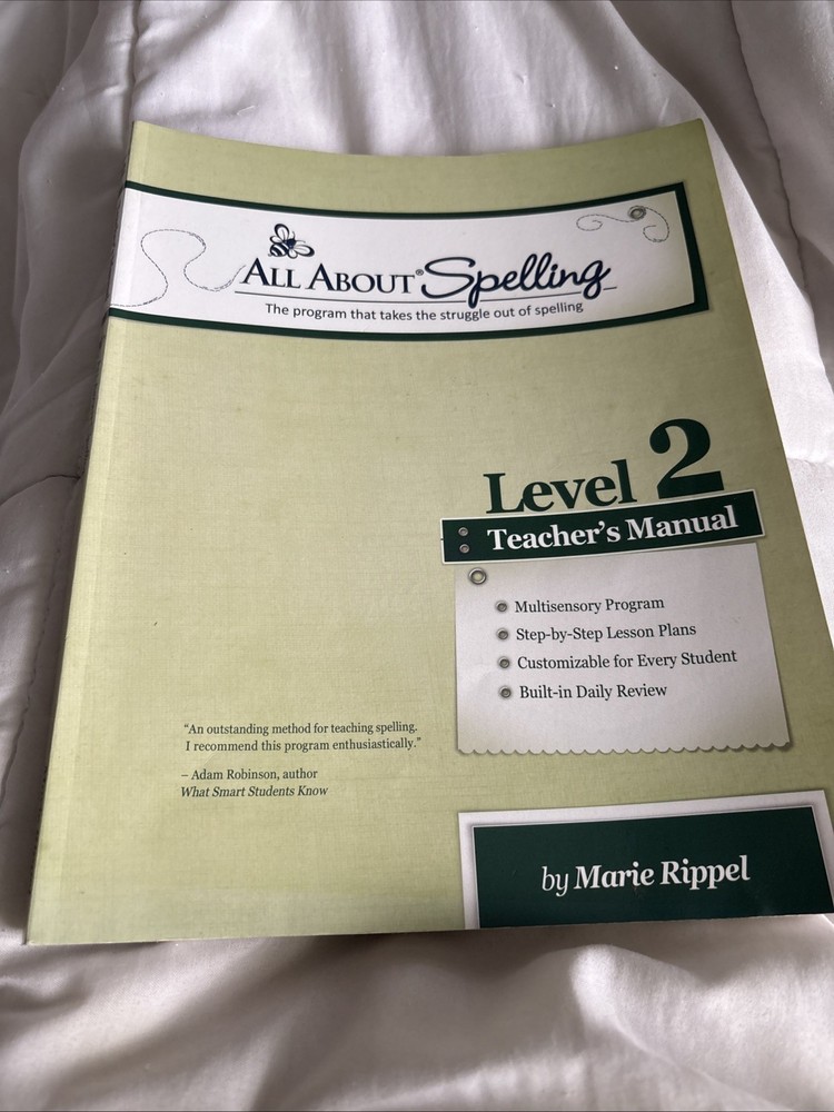 All About Spelling Level 2 Teachers Manual