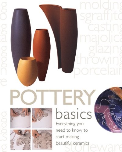 Pottery Basics by Jacqui Atkin – Essential Guide to Crafting Beautiful Ceramics 2005 Hardcover