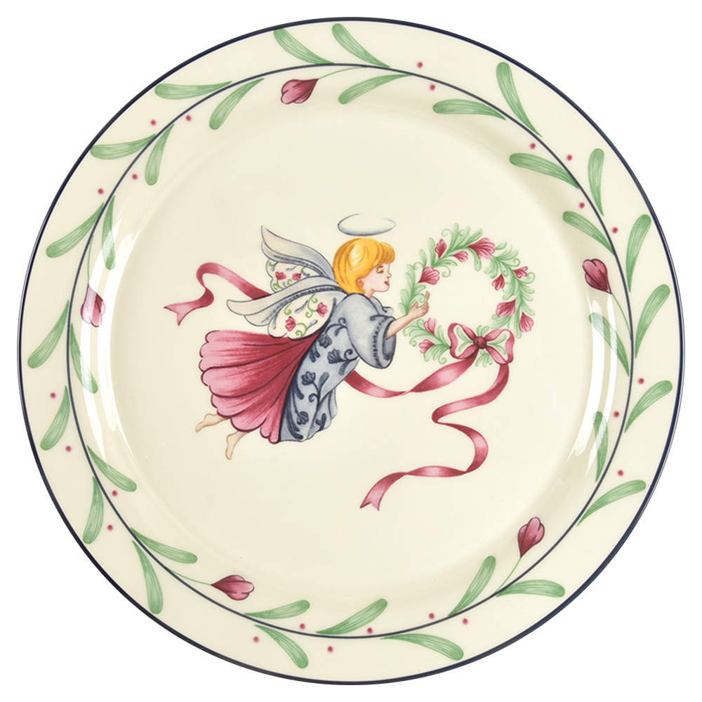 Lenox Poppies On Blue Angel Accent Salad Plate 2213004