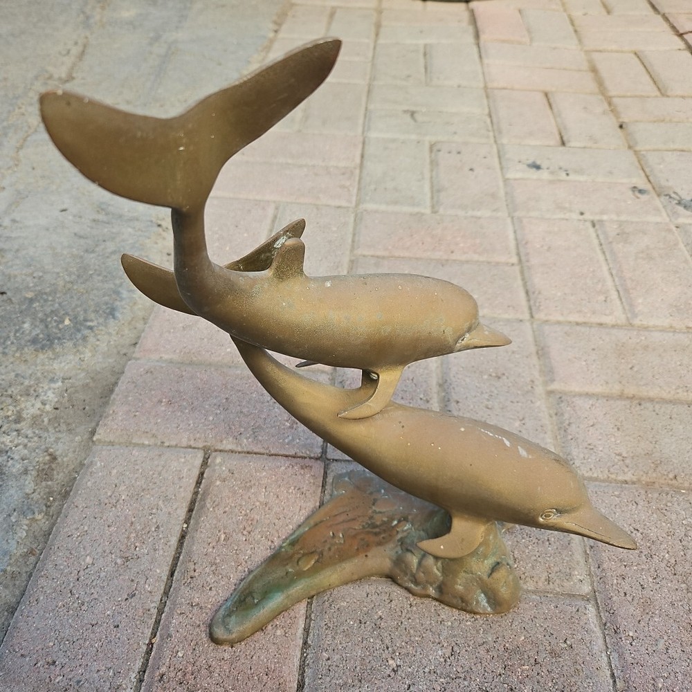Dolphin Statue Brass Or Bronze Statue