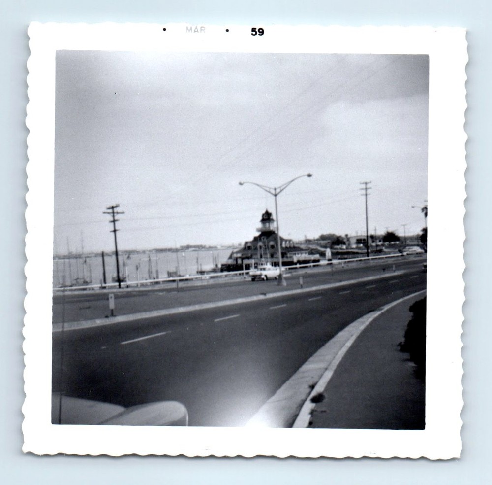 Old Vintage Square Photo HOTEL DEL CORONADO RESTAURANT SAN DIEGO CA 1959
