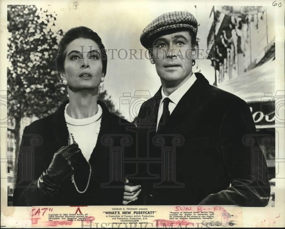 1965 Press Photo Capucine and Peter O'Toole Star in 