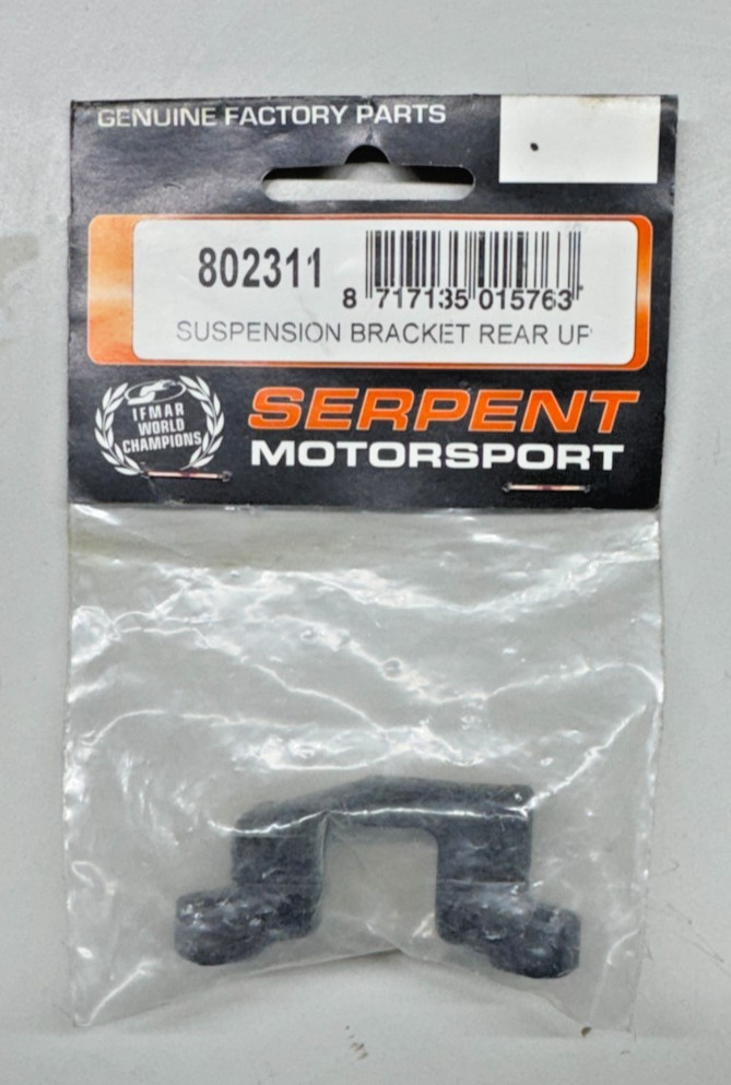 SERPENT 802311 - Suspension Bracket - Rear Upper - Serpent 710 New Old Stock