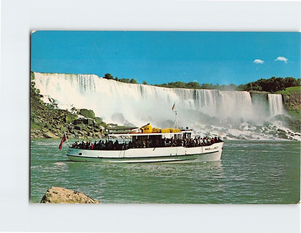 Postcard Seeing Niagara Falls from 