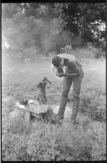 Lowndes County Alabama Stokely Carmichael 1965 SNCC Water Pump Voter Drive