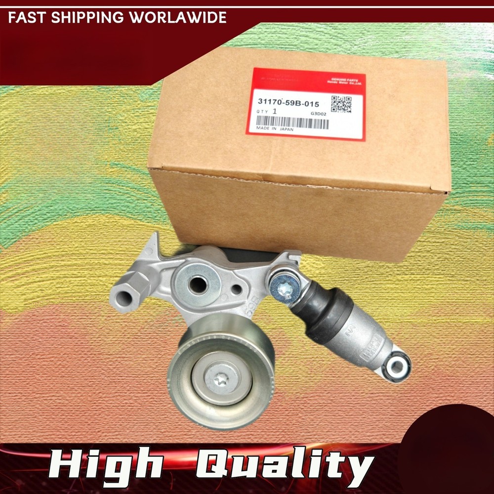 OEM Belt Tensioner Assembly For 2016-2024 Honda Civic Accord CR-V 31170-59B-015