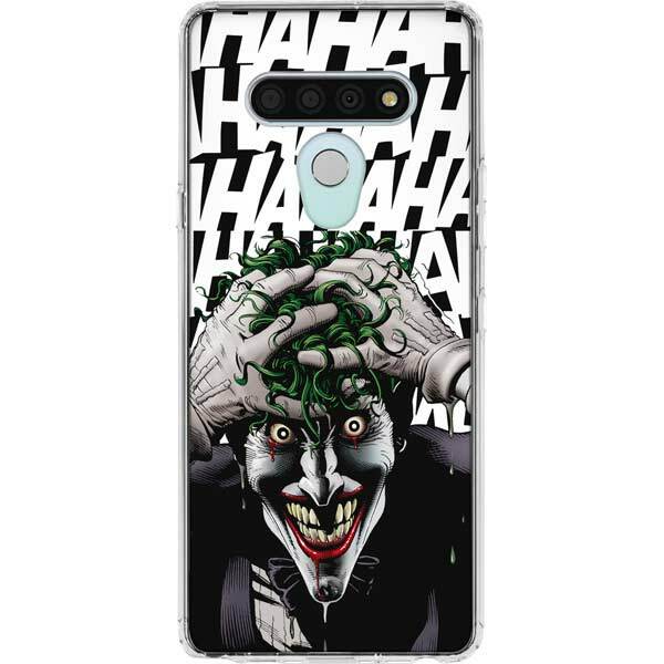 DC Comics The Joker LG Stylo 6 Clear Case - The Joker Insanity