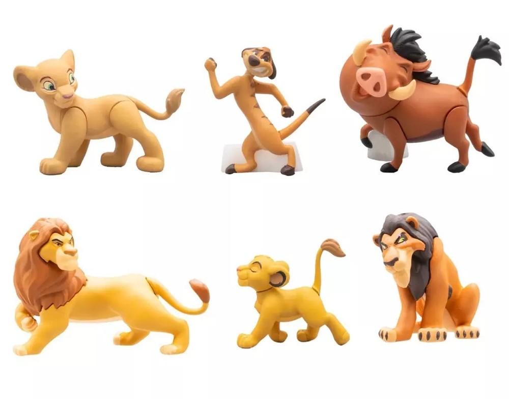 The Lion King Mini Figure Set of 6 Characters Collectible Toys