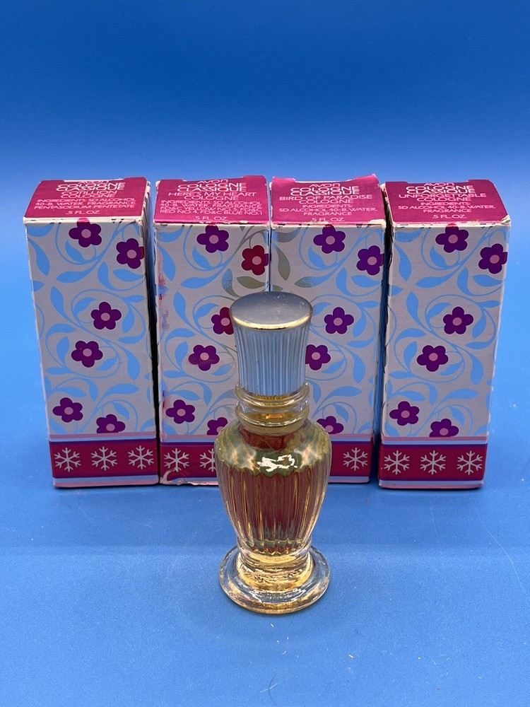 Lot 4 VTG Avon Cologne Classique .5 Ozs Read Various Types