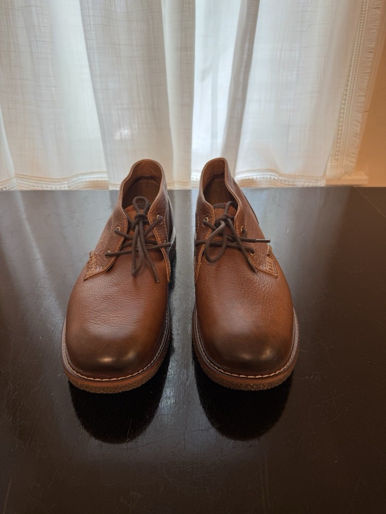 Johnston & Murphy Men’s  Moc Toe Brown Leather Size 11 M
