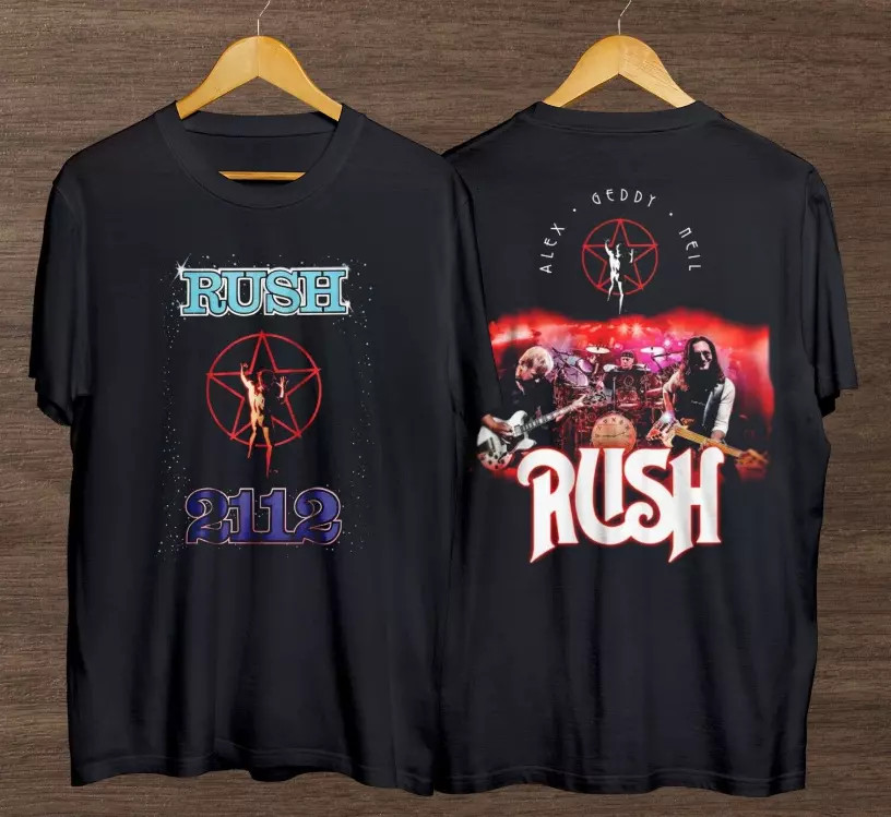Vintage Rush 2112 T-Shirts, Rush 2112 Tour 1976 Classic T-Shirt