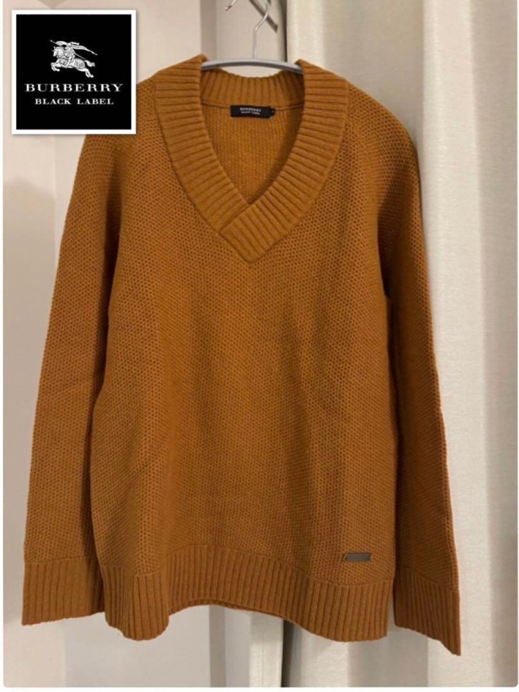 Burberry knit sweater Men's Fashion from Japan