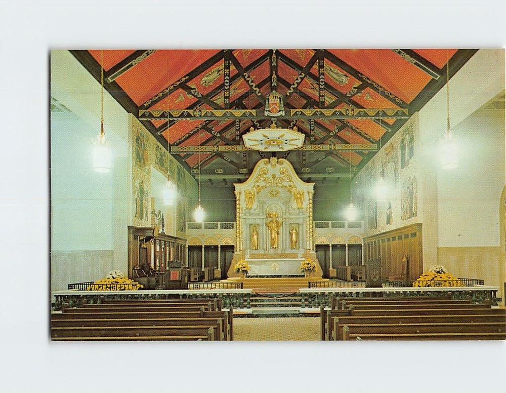 Postcard The Roman Catholic Cathedral St. Augustine Florida USA